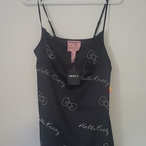 Forever 21 Black Hello Kitty Dress